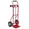 Vestil Red Steel Convertible Hand Truck 500 lb Pneumatic Wheel Rubber Caster DSHT-500-PN - alternate 1